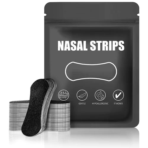 30PCS Nasal Strips for Snoring,Nose Strips for Breathing,Anti Snoring Solution Congestion Relief Nose Tape for Sleeping