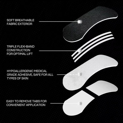 30PCS Nasal Strips for Snoring,Nose Strips for Breathing,Anti Snoring Solution Congestion Relief Nose Tape for Sleeping